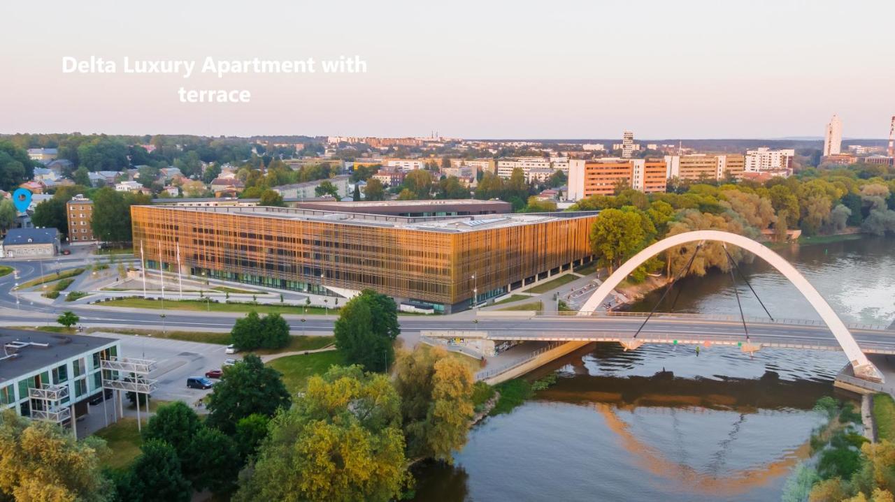 Delta Luxury Apartment With Terrace Tartu Exteriér fotografie